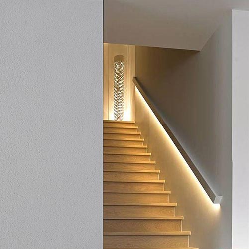 Cornici LED per interni - Corrimano segnapasso scale
