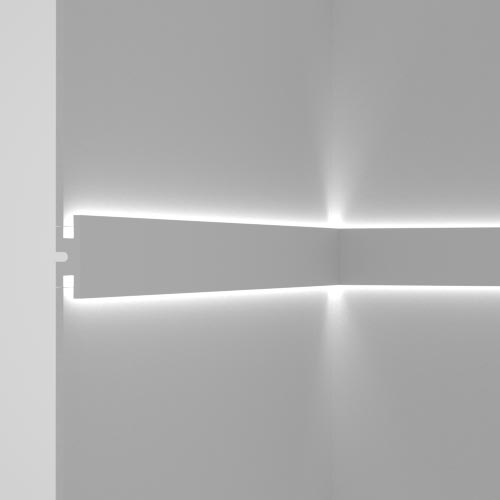 Cornici per led da parete