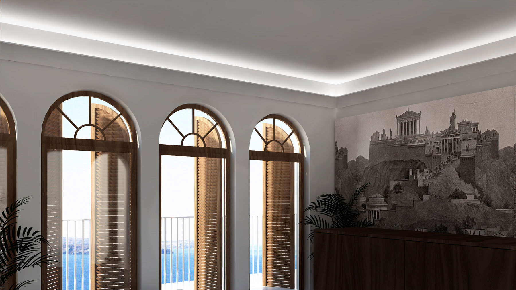 EL708 gola per illuminazione indiretta led EL708 gola per illuminazione indiretta led