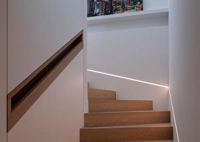 Segnapasso ad incasso cartongesso luce per scala interna con illuminazione integrata led