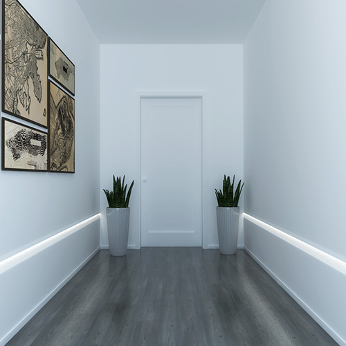 Segnapasso da incasso nel cartongesso